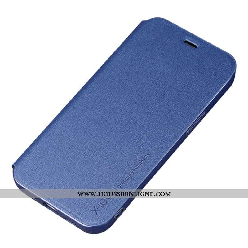Flip Cover iPhone 14 Simili Cui X-Level