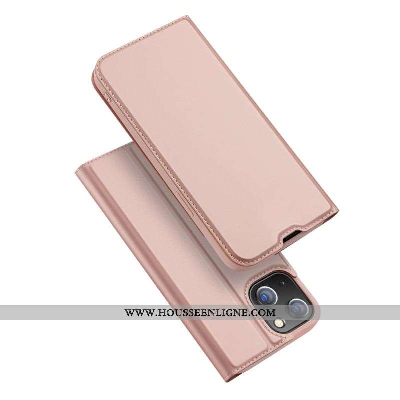 Flip Cover iPhone 14 Skin Pro DUX DUCIS