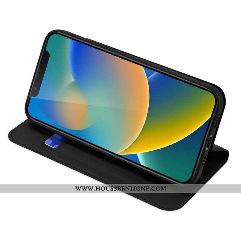 Flip Cover iPhone 14 Skin Pro DUX DUCIS