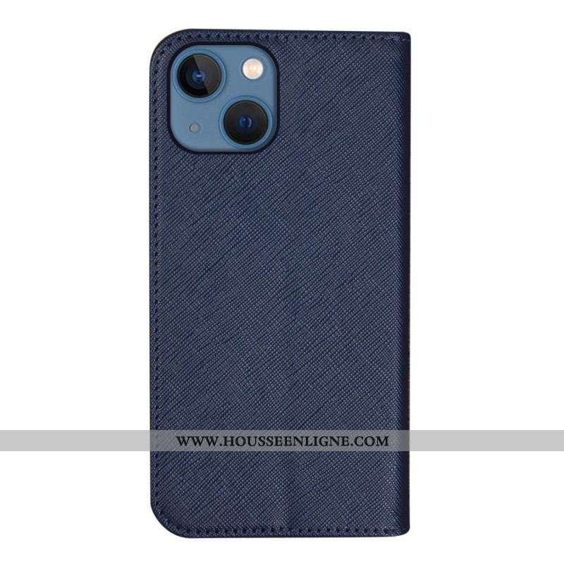 Flip Cover iPhone 14 Texturée