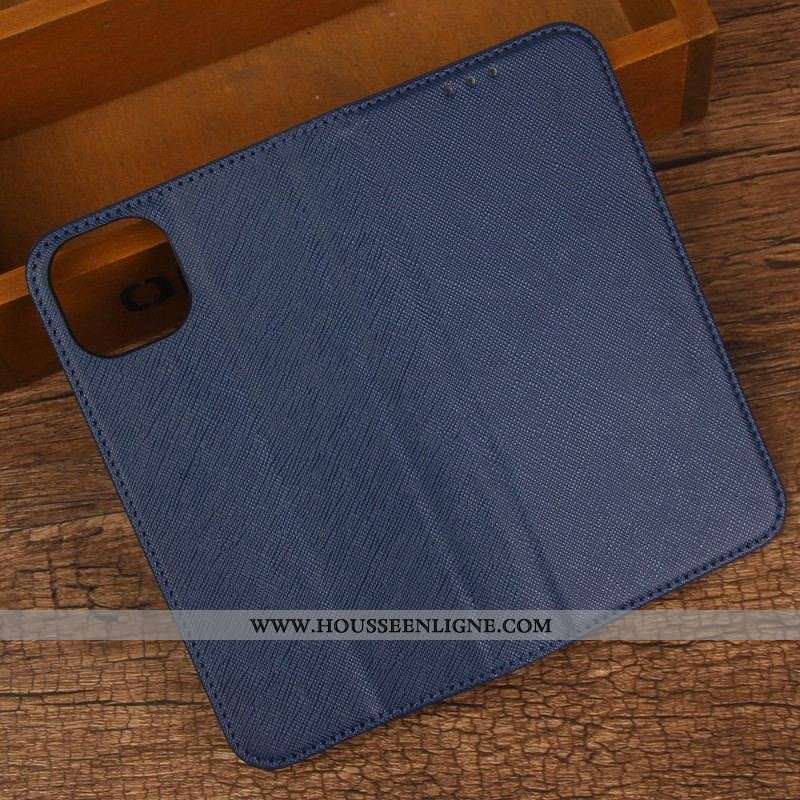 Flip Cover iPhone 14 Texturée