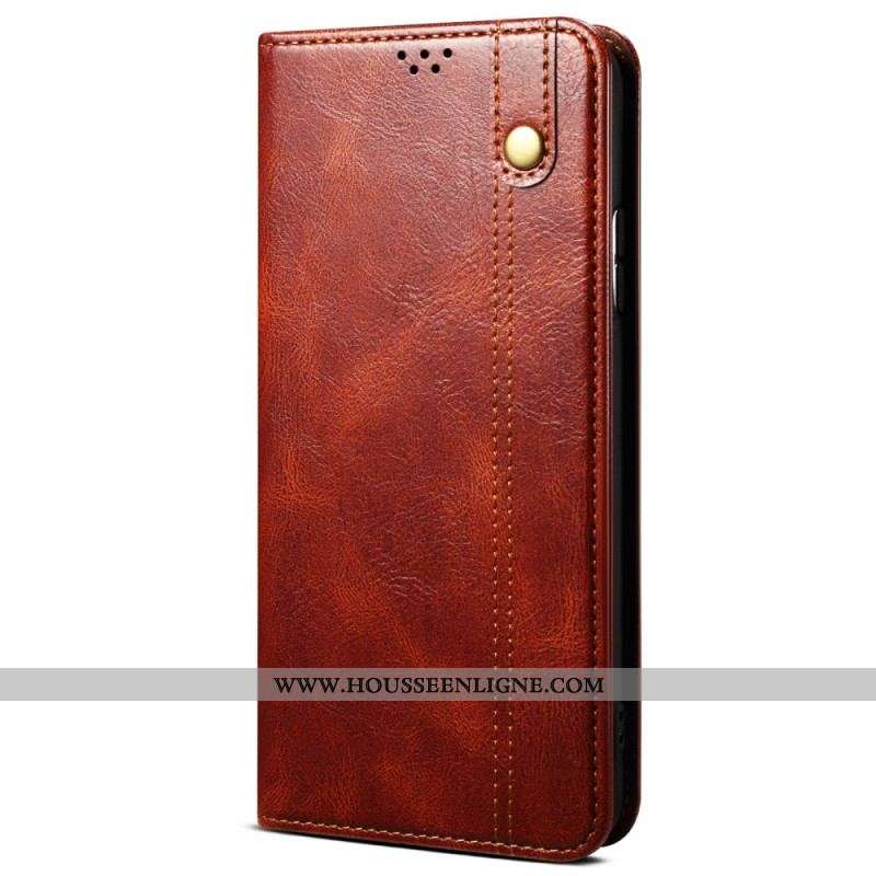 Flip Xiaomi Redmi Note 11 / 11s Simili Cuir Ciré
