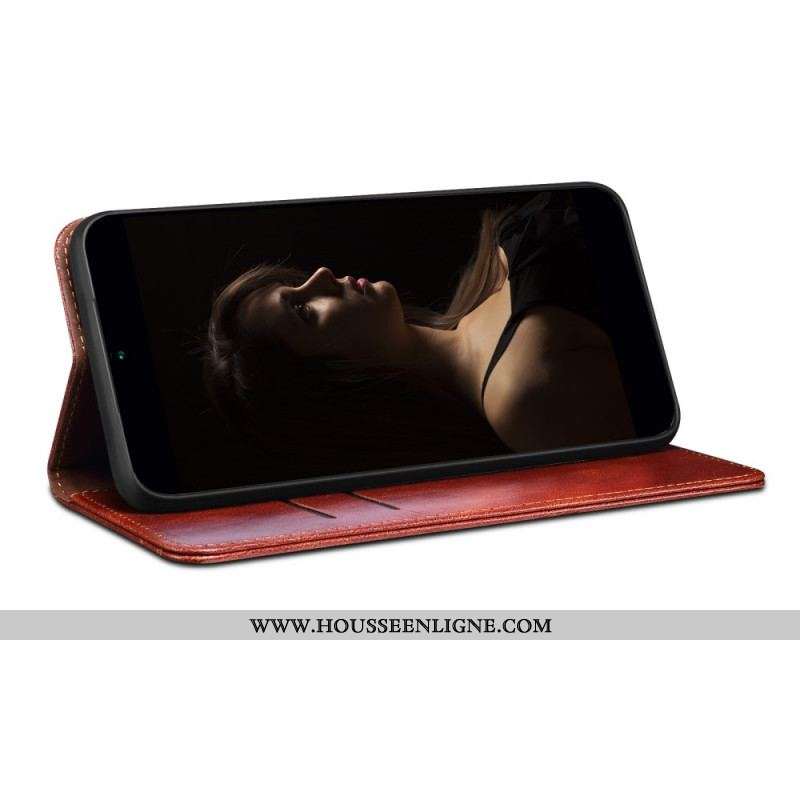 Flip Xiaomi Redmi Note 11 / 11s Simili Cuir Ciré