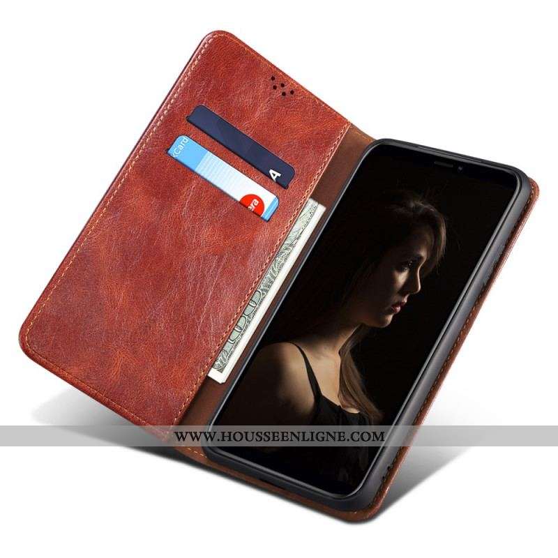 Flip Xiaomi Redmi Note 11 / 11s Simili Cuir Ciré