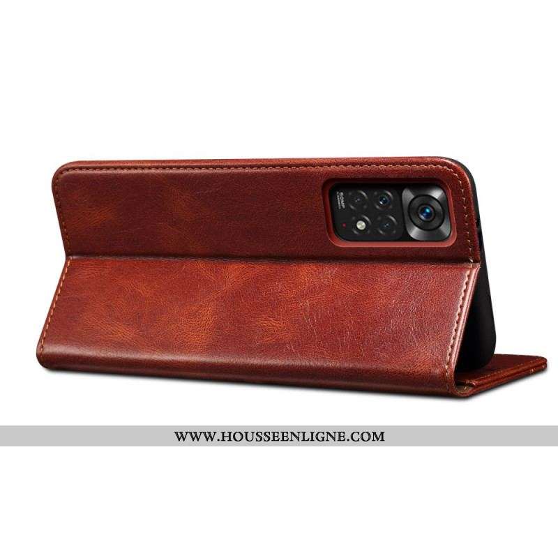 Flip Xiaomi Redmi Note 11 / 11s Simili Cuir Ciré