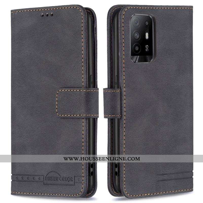 Housse BINFEN COLOR Oppo A94 5G Simili Cuir