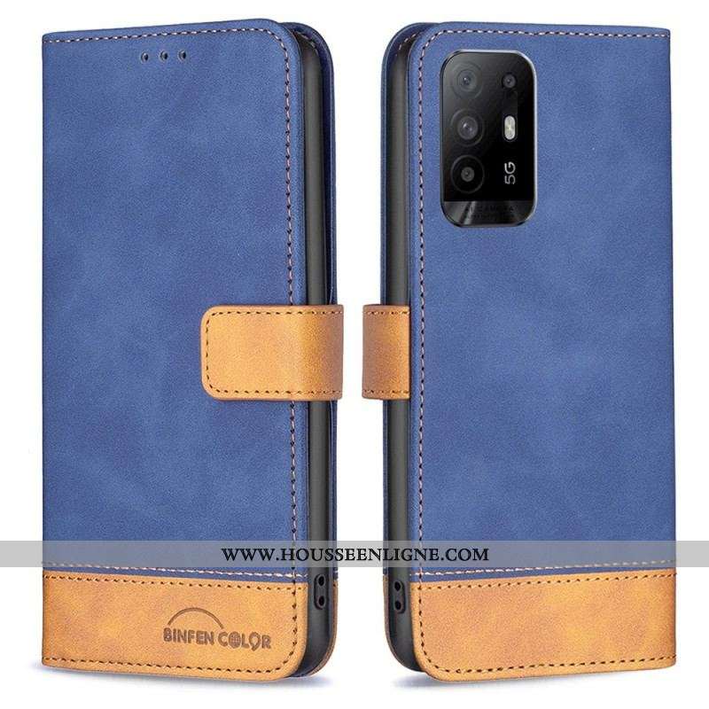 Housse Binfen Color Oppo A94 5G Bicolor
