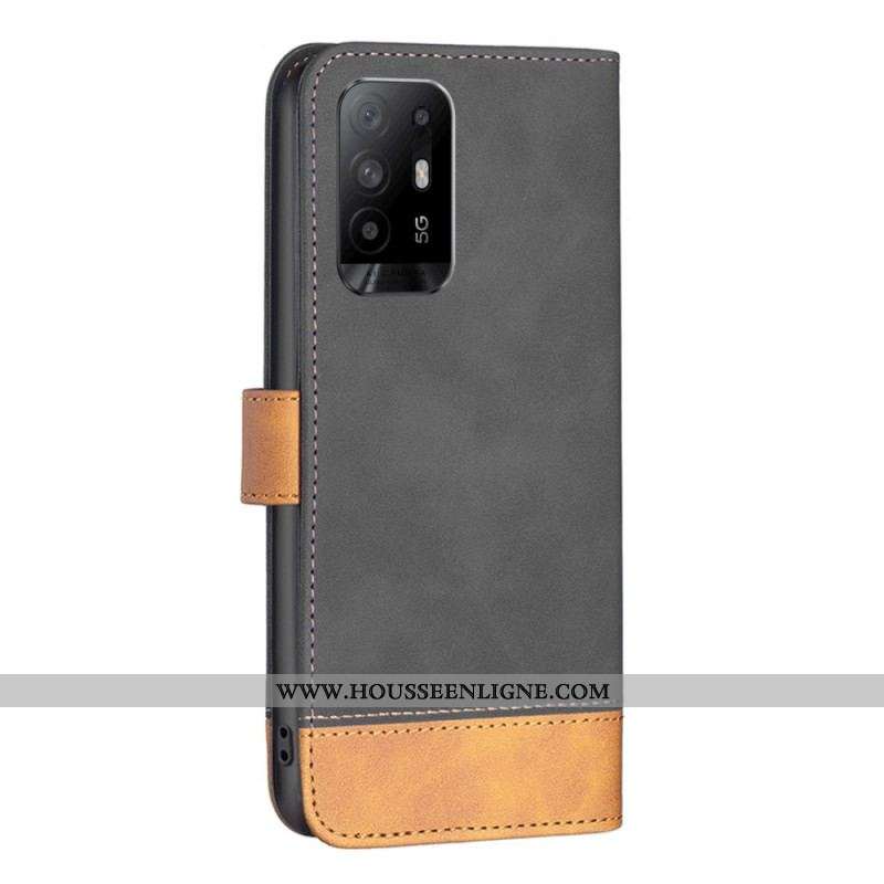 Housse Binfen Color Oppo A94 5G Bicolor