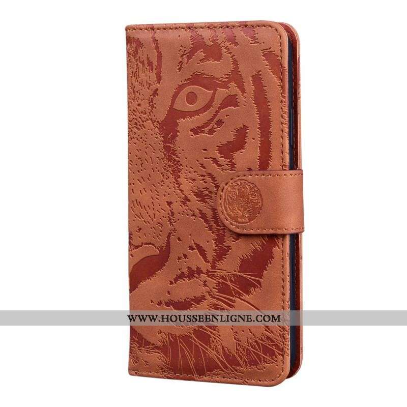 Housse Google Pixel 6 Pro Empreinte Face de Tigre