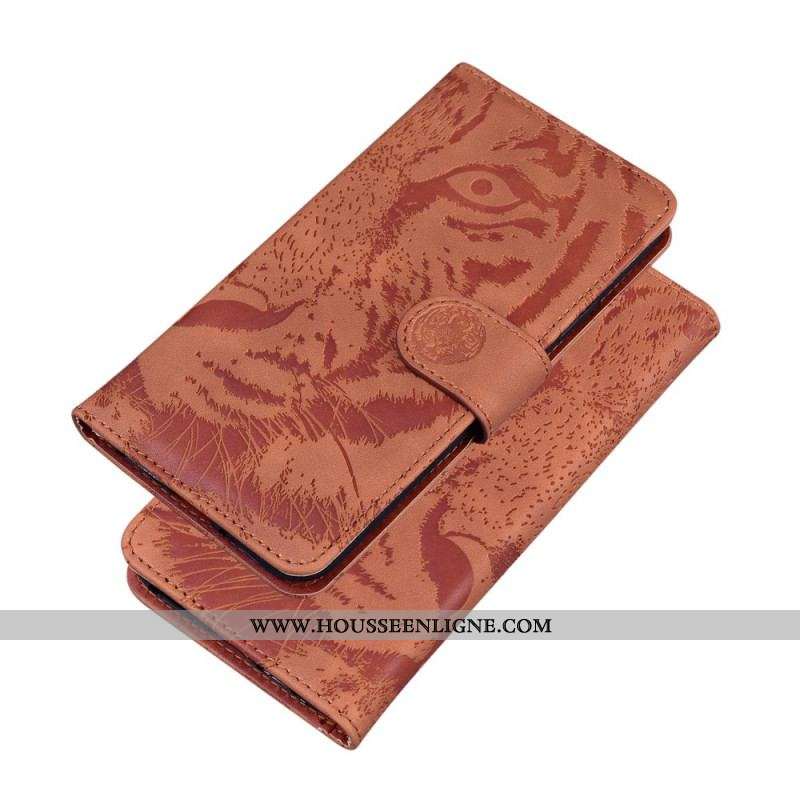 Housse Google Pixel 6 Pro Empreinte Face de Tigre