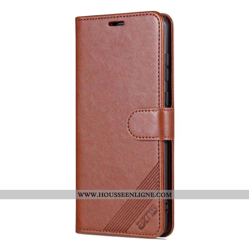 Housse Huawei 50 Pro Effet Cuir AZNS