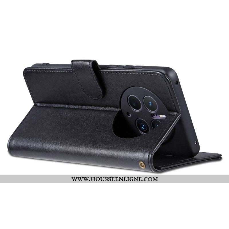 Housse Huawei 50 Pro Effet Cuir AZNS