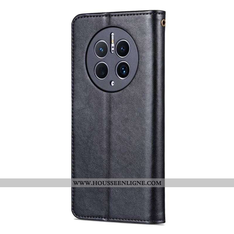 Housse Huawei 50 Pro Effet Cuir AZNS