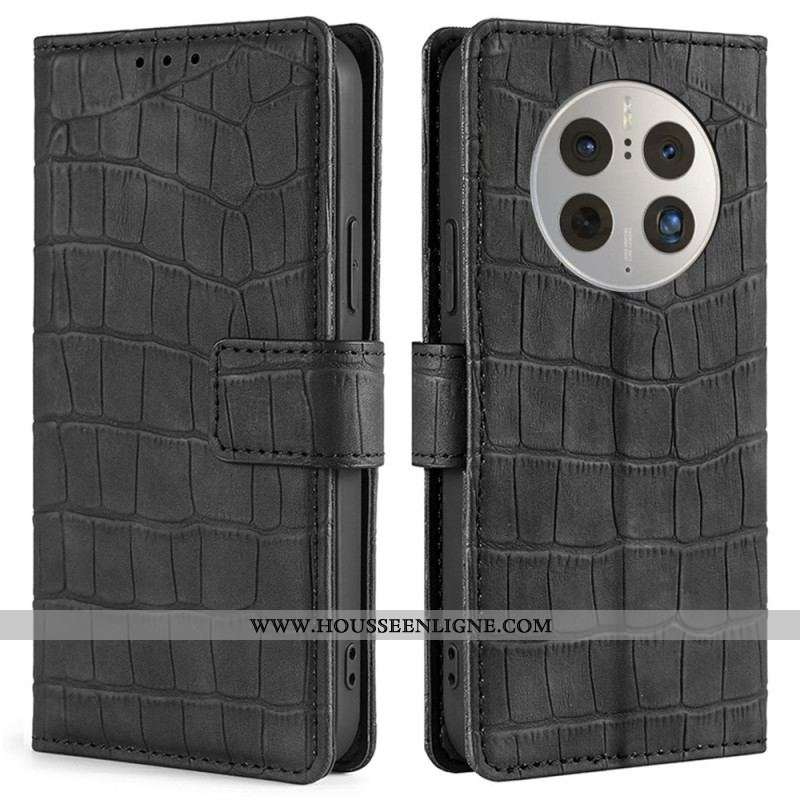 Housse Huawei Mate 50 Pro Crocodile