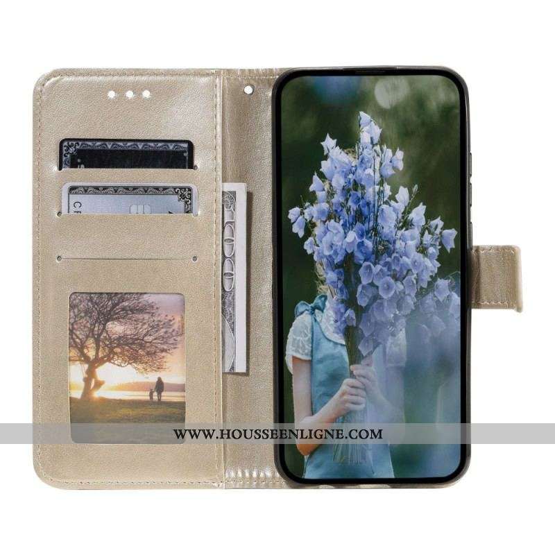 Housse Huawei Mate 50 Pro Mandala Soleil avec Lanière
