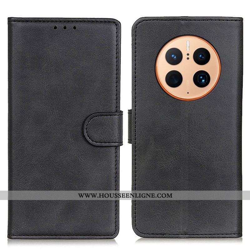 Housse Huawei Mate 50 Pro Simili Cuir Mat