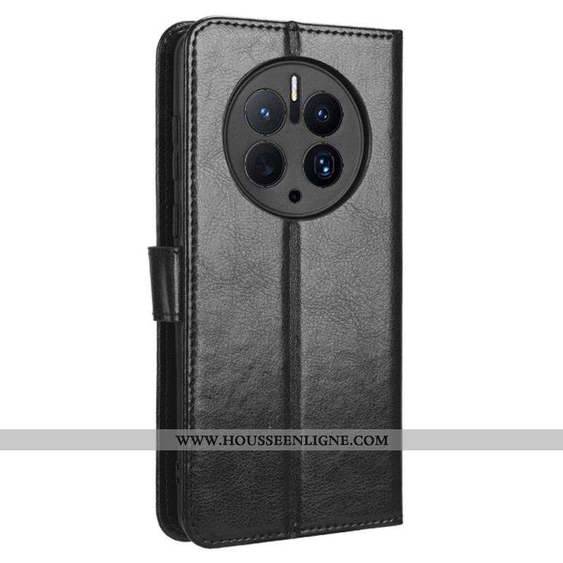 Housse Huawei Mate 50 Pro Simili Cuir à Lanière