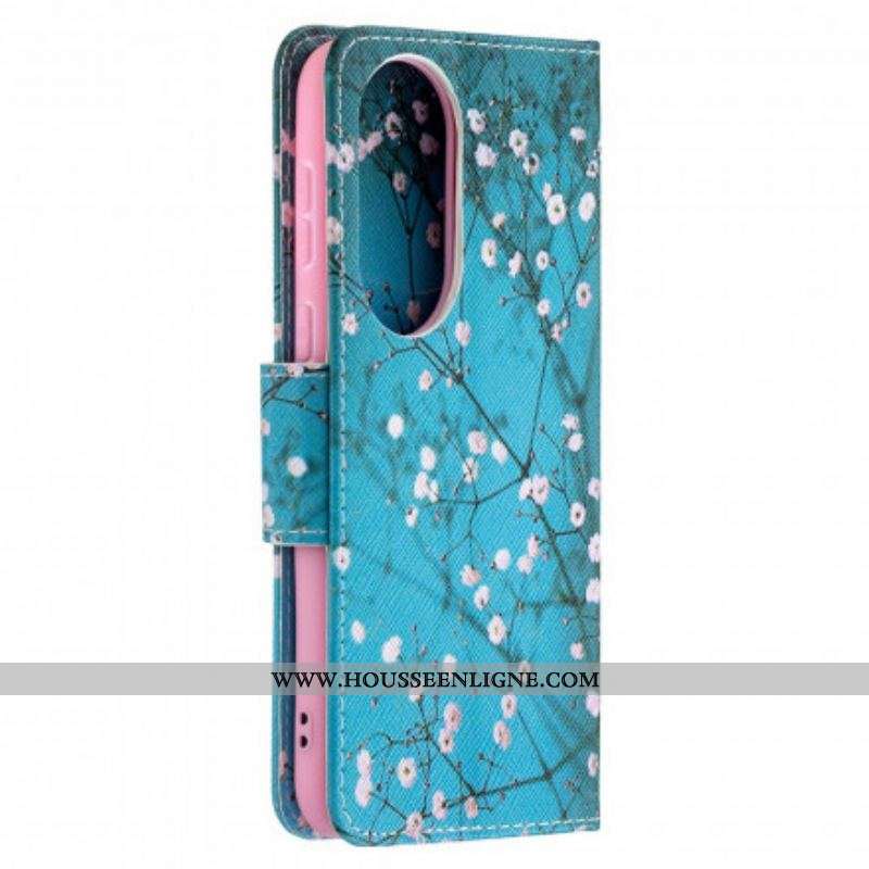 Housse Huawei P50 Arbre Fleuri