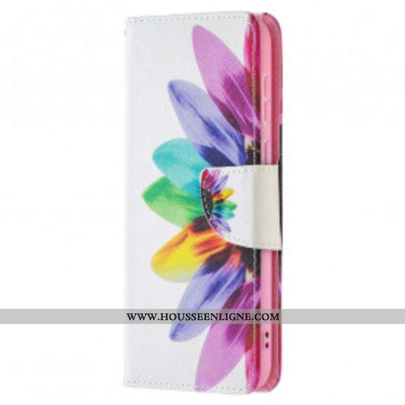 Housse Huawei P50 Fleur Aquarelle