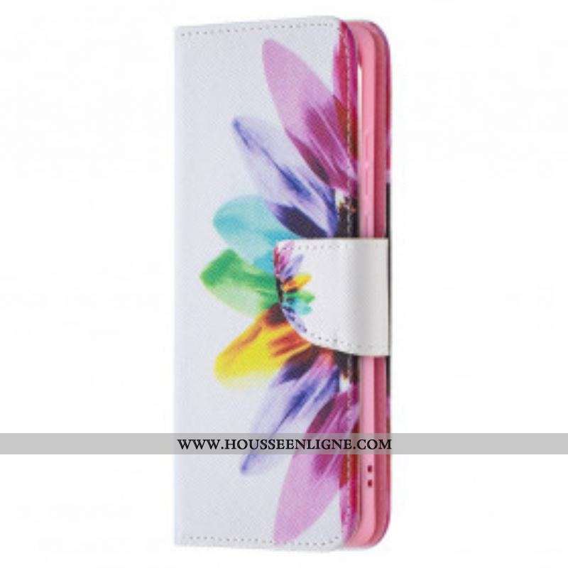 Housse Huawei P50 Pro Fleur Aquarelle