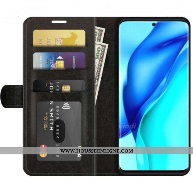 Housse Huawei P50 Pro Style Cuir Design