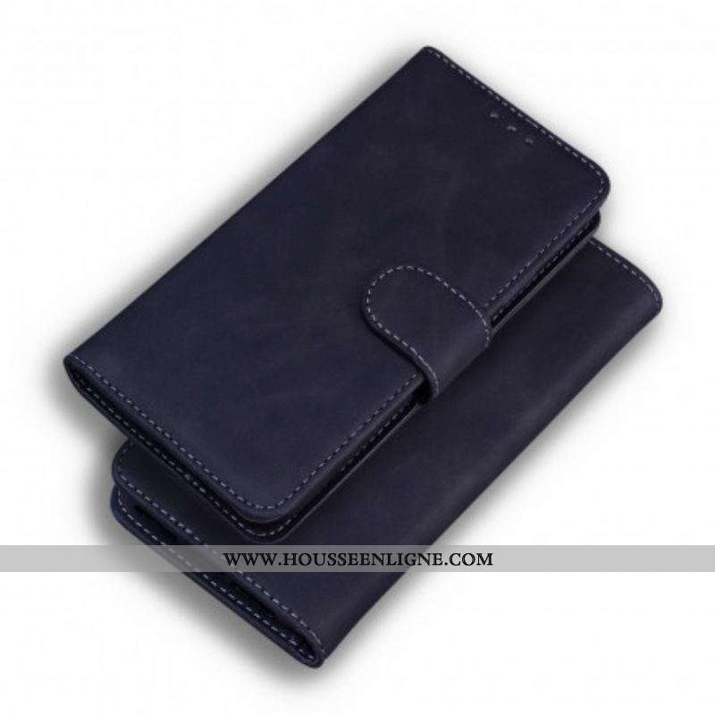 Housse Huawei P50 Pro Style Cuir Vintage Couture