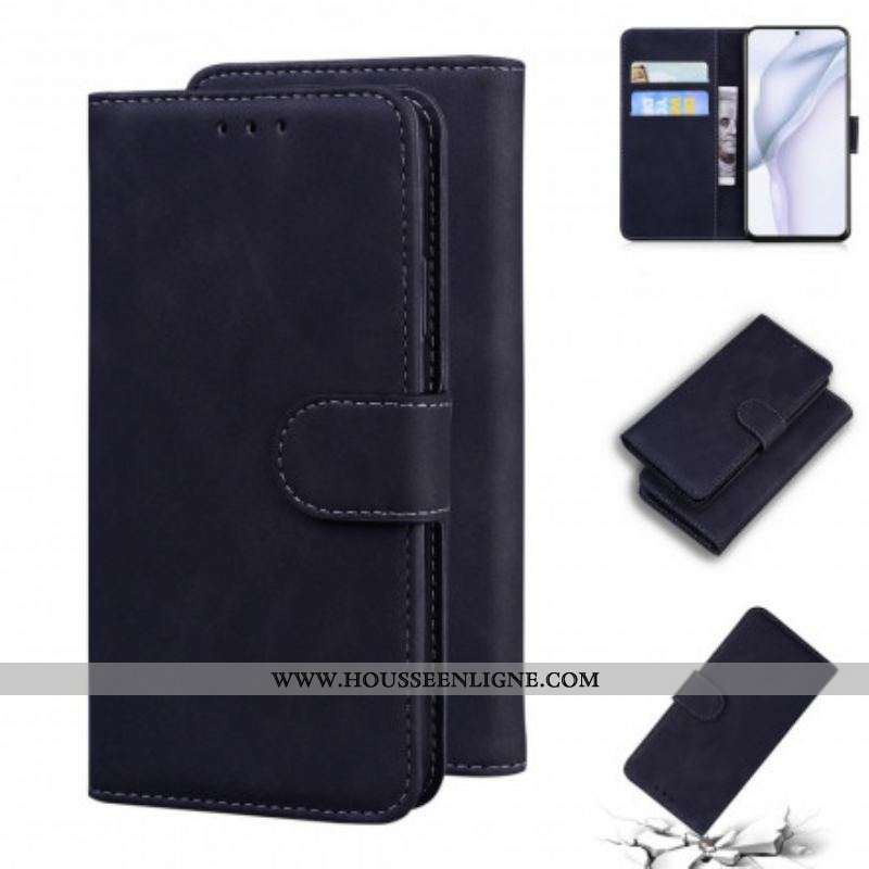 Housse Huawei P50 Pro Style Cuir Vintage Couture