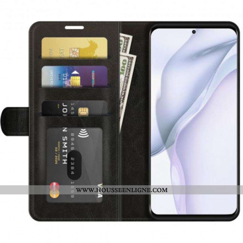 Housse Huawei P50 Style Cuir Design
