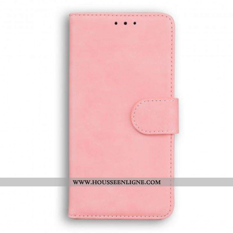 Housse Huawei P50 Style Cuir Vintage Couture