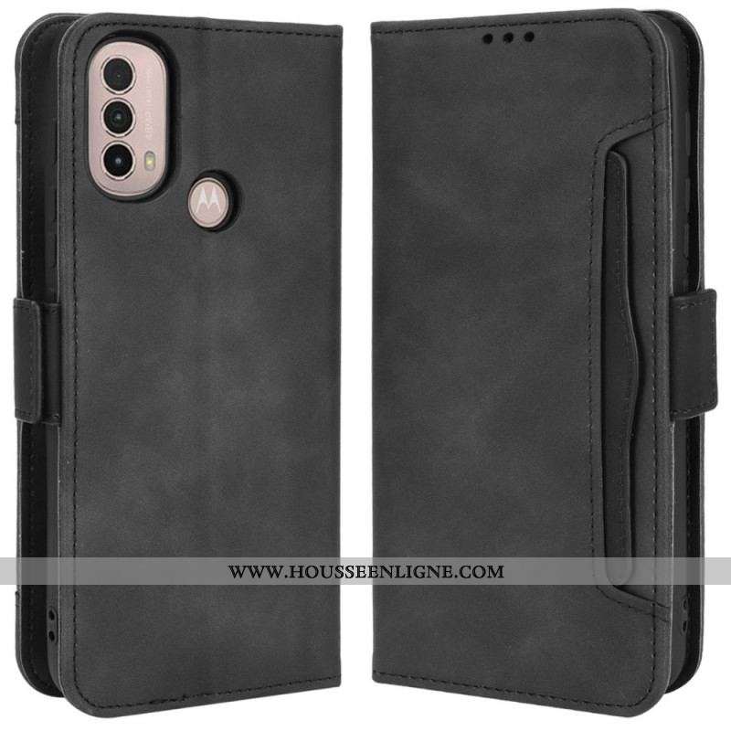 Housse Moto E40 / E30 / E20 Classe Première Multi-Cartes
