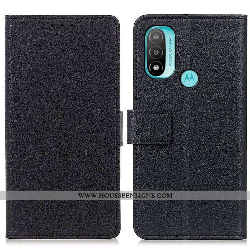 Housse Moto E40 / E30 / E20 Classique Khazneh