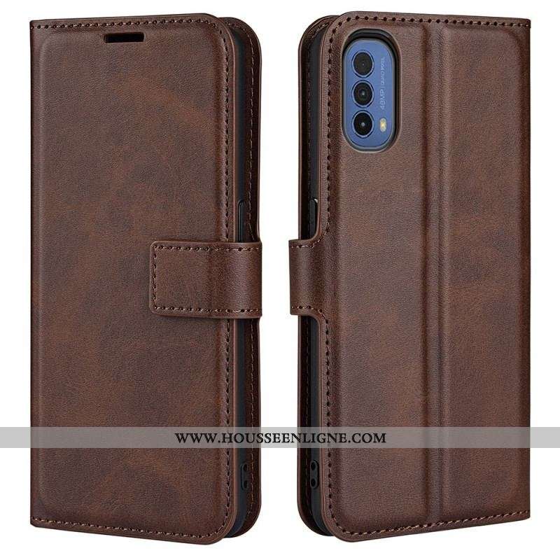 Housse Moto E40 / E30 / E20 Effet Cuir Slim Extrême