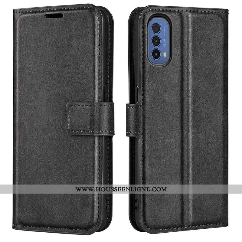 Housse Moto E40 / E30 / E20 Effet Cuir Slim Extrême