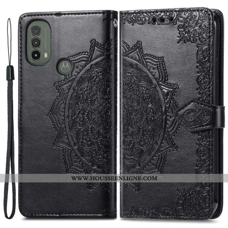 Housse Moto E40 / E30 / E20 Mandala Moyen Age
