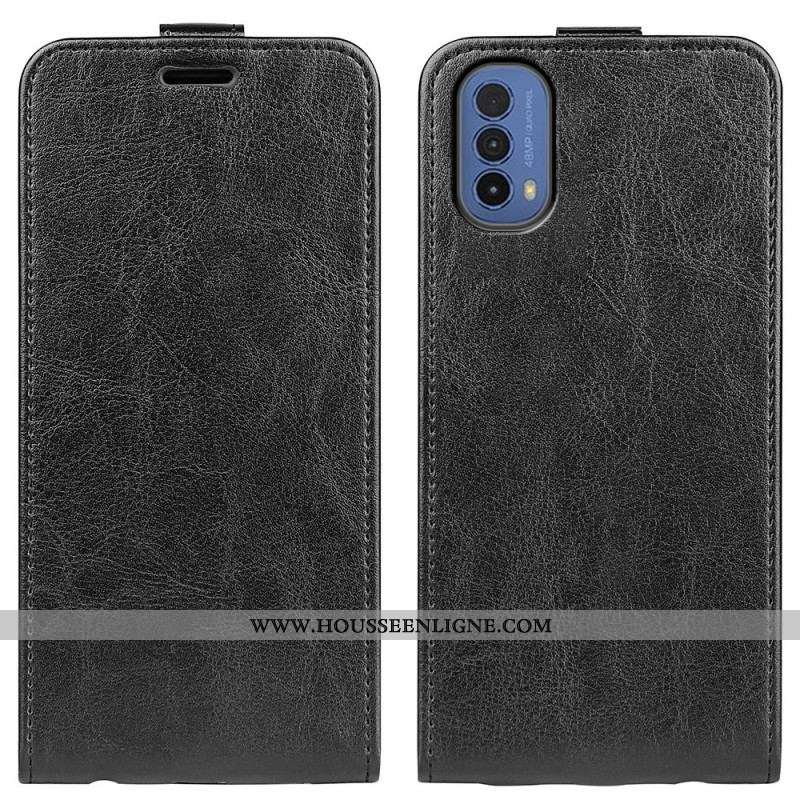 Housse Moto E40 / E30 / E20 Rabattable Retro
