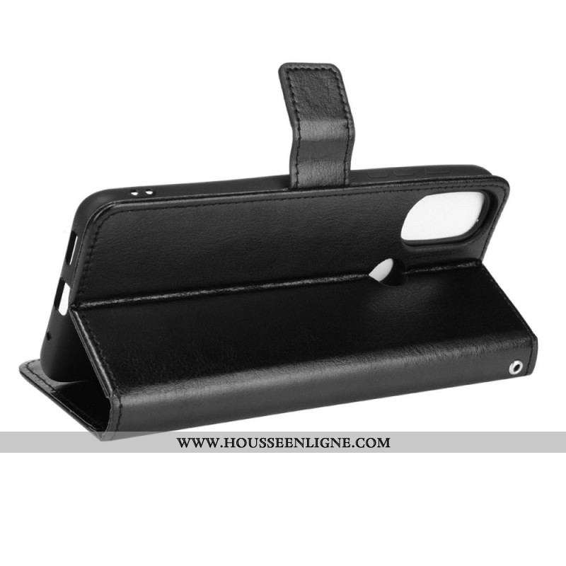Housse Moto E40 / E30 / E20 Simili Cuir Flashy