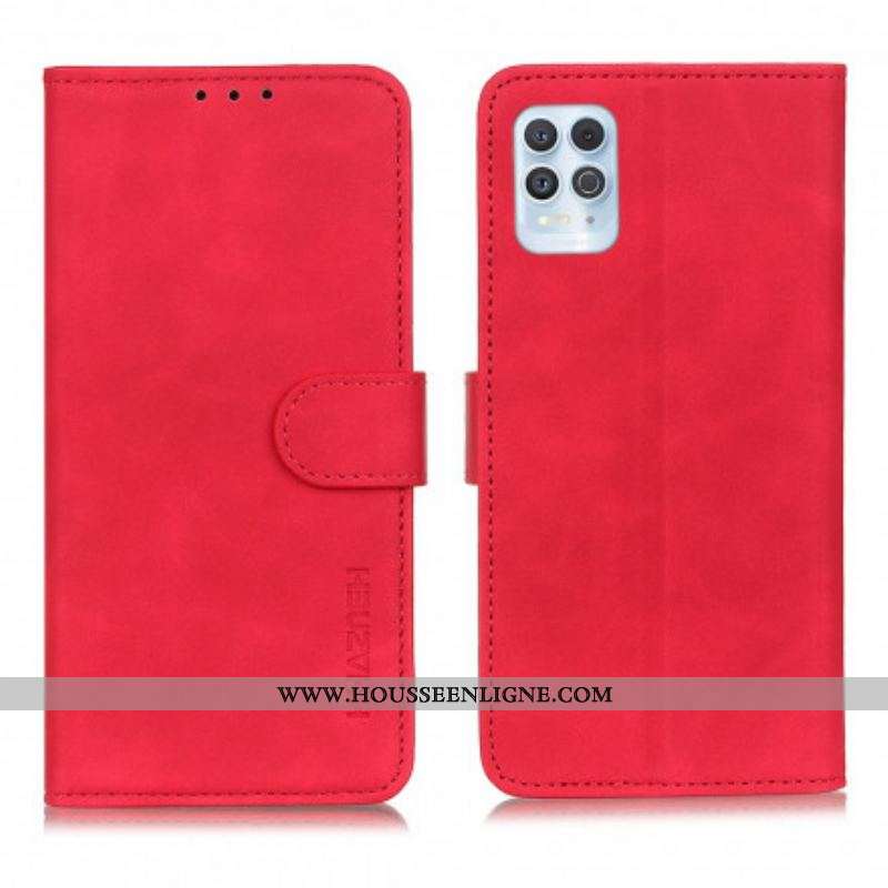 Housse Moto G100 Effet Cuir Vintage KHAZNEH