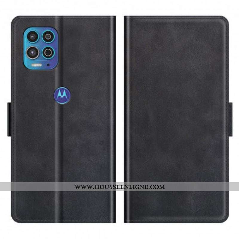 Housse Moto G100 Rabat Double