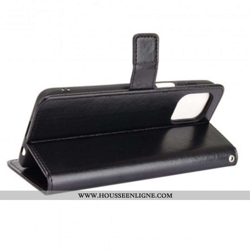 Housse Moto G100 Simili Cuir Flashy
