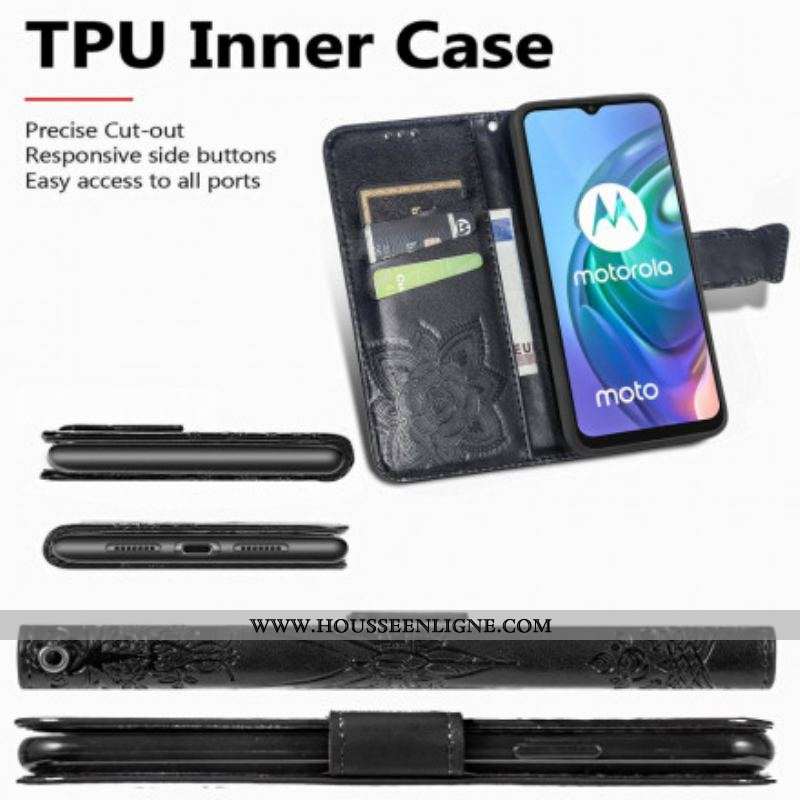 Housse Moto G30 / Moto G10 Demi Papillon
