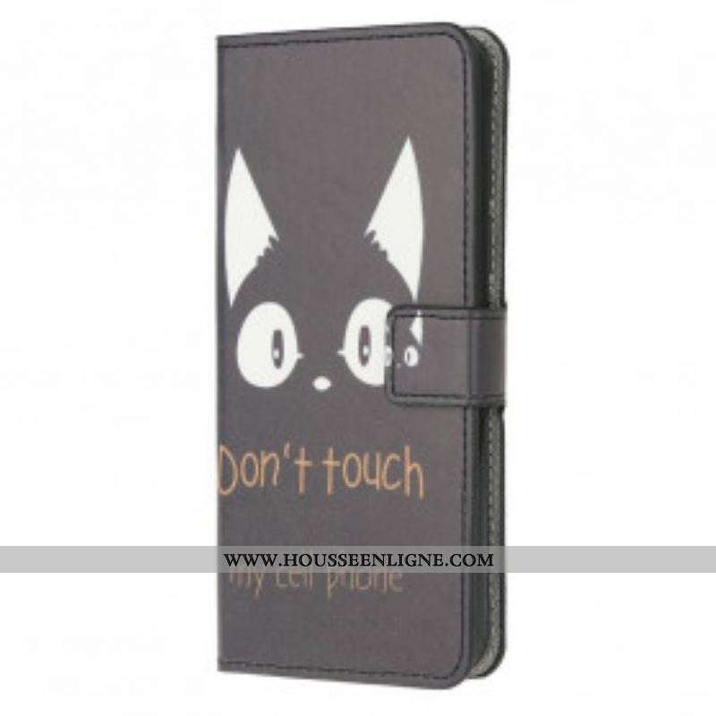 Housse Moto G30 / Moto G10 Don't Touch My Cell Phone