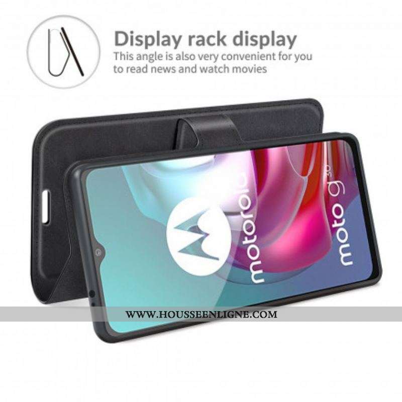 Housse Moto G30 / Moto G10 Fermoir Magnétique