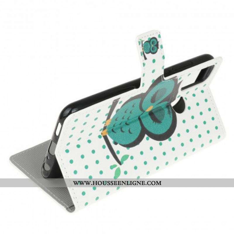 Housse Moto G30 / Moto G10 Hibou Endormi