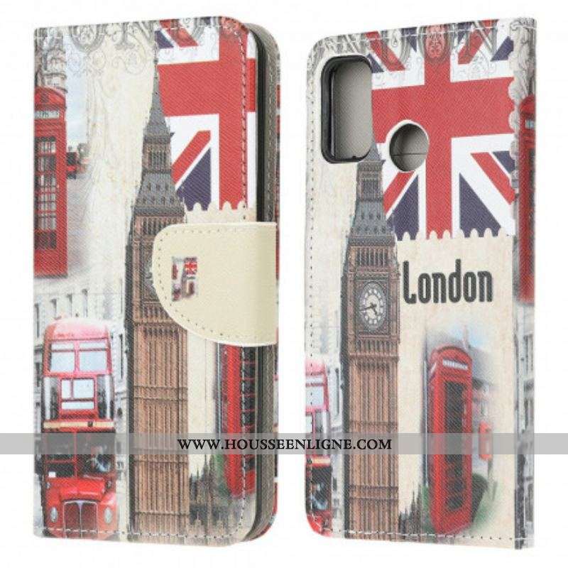 Housse Moto G30 / Moto G10 London Life