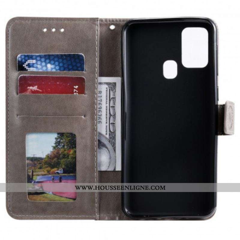 Housse Moto G30 / Moto G10 Mandala Soleil