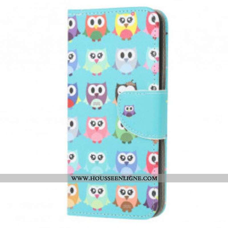 Housse Moto G30 / Moto G10 Multiples Hiboux
