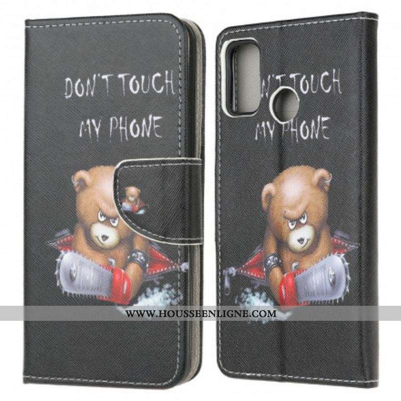 Housse Moto G30 / Moto G10 Ours Dangereux