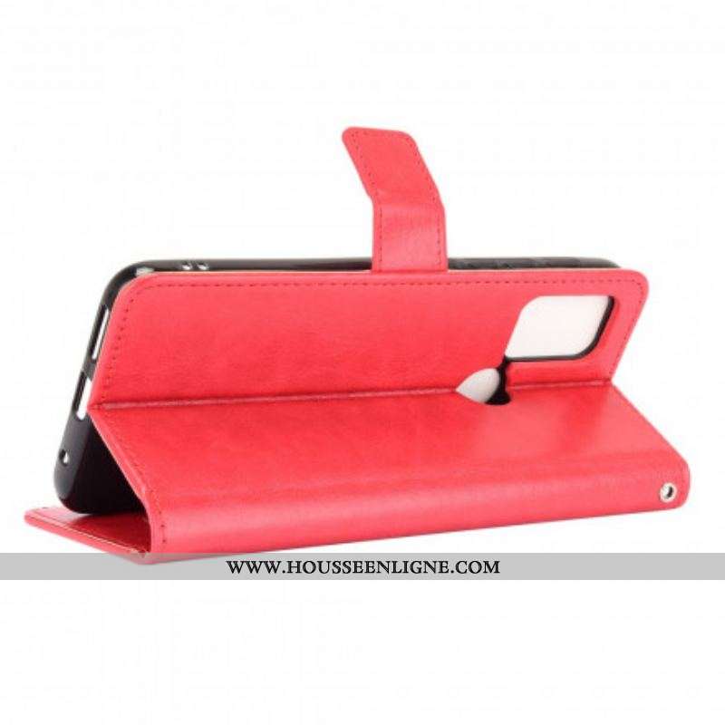 Housse Moto G30 / Moto G10 Simili Cuir Flashy