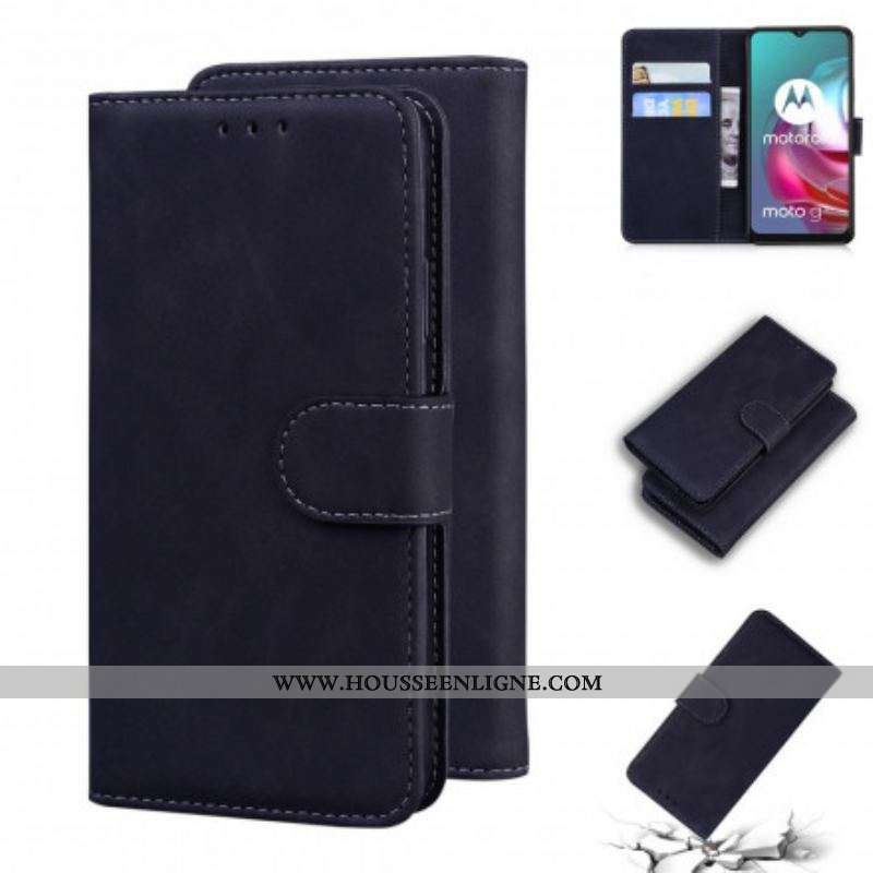 Housse Moto G30 / Moto G10 Style Cuir Vintage Couture