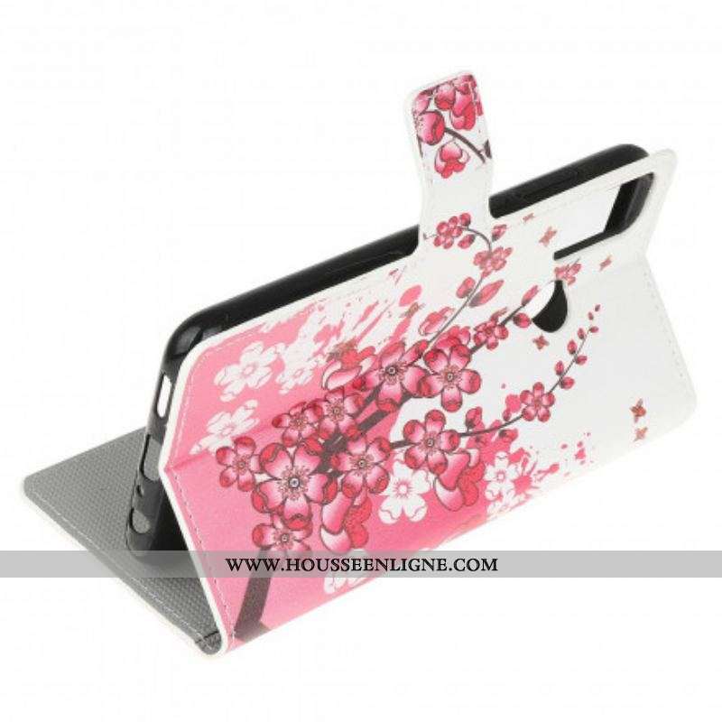 Housse Moto G30 / Moto G10 Tropical Flowers